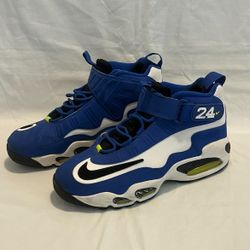 Nike Air Griffey Max 1 Shoes Mens Size 12 Blue White Volt Sneakers
