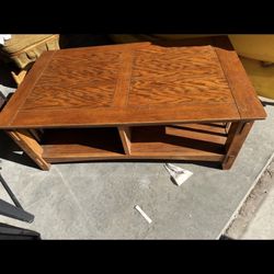 Maple Coffee Table Very Solid Piece 