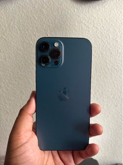 iPhone 12 Pro Max - Pacific Blue - [128GB] - Box & Charger Included