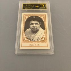 Babe Ruth Graded Card 