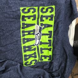 Seattle Seahawks Size 2xl Long Sleeve Shirt