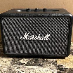 Marshall Kilburn II Bluetooth Speaker With Red Strap - Black & Red 