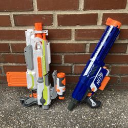 Nerf blasters