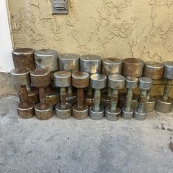 Chrome Dumbbells 