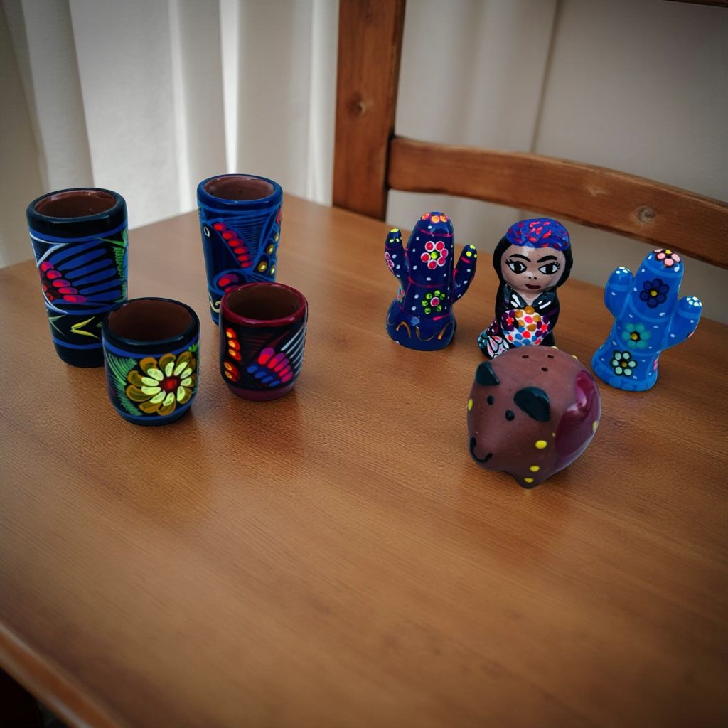 Vasos de chupito y saleros y pimenteros LEER DESC