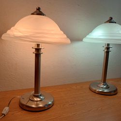 Two Beautiful Matching Table Lamps 