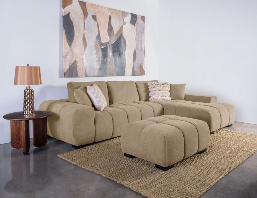 💥NEW Trendy Neutral Living Room Sofa Sectional Chair Ottoman💥NO CREDIT NEEDED $10 Down