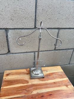Vintage Metal Jewelry Stand