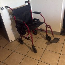 New Folding Wheelchair