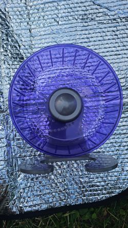 Purple Small Pet Exercise Wheel – Hamster/Gerbil/Mouse