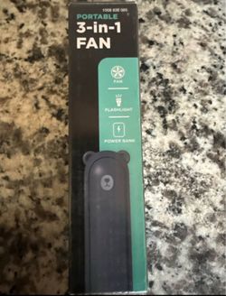 Portable 3-in-1 Fan