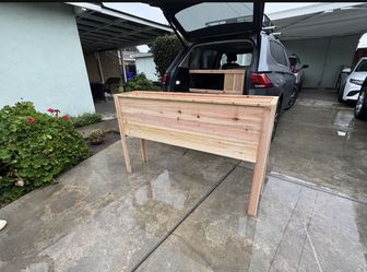 High/Low Raised Planter Beds - Built To Custom Dimensions