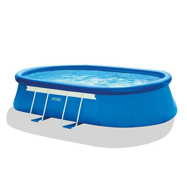 Intex 18x10x42 oval quick set pool new for Sale in Las Vegas, NV OfferUp