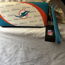 Miami Dolphins  Wallet New