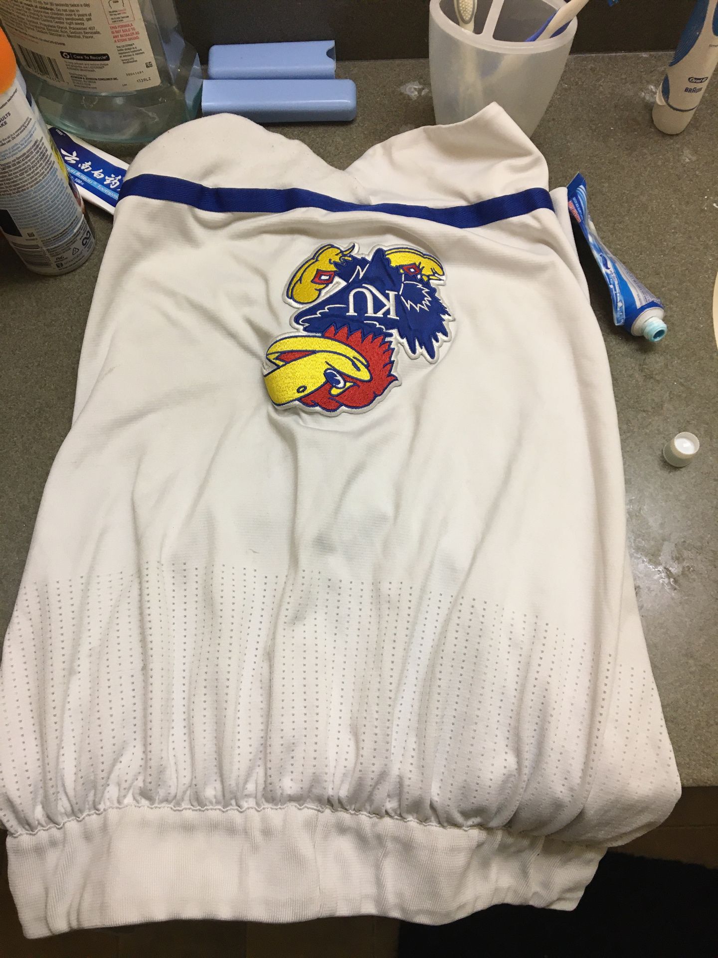 Official KU basketball shorts