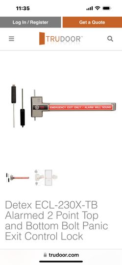 Exit Control Hardware