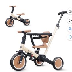 newyoo TR008 5-in-1 Toddler Tricycle with Push Handle