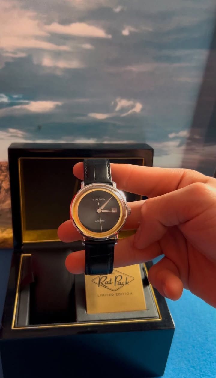 Automatic Bulova Rat Pack Watch