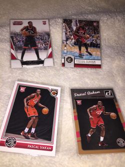 4 Pascal Siakam Rookie cards