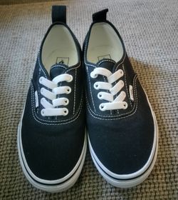 Black Kids 2.5 Vans shoes