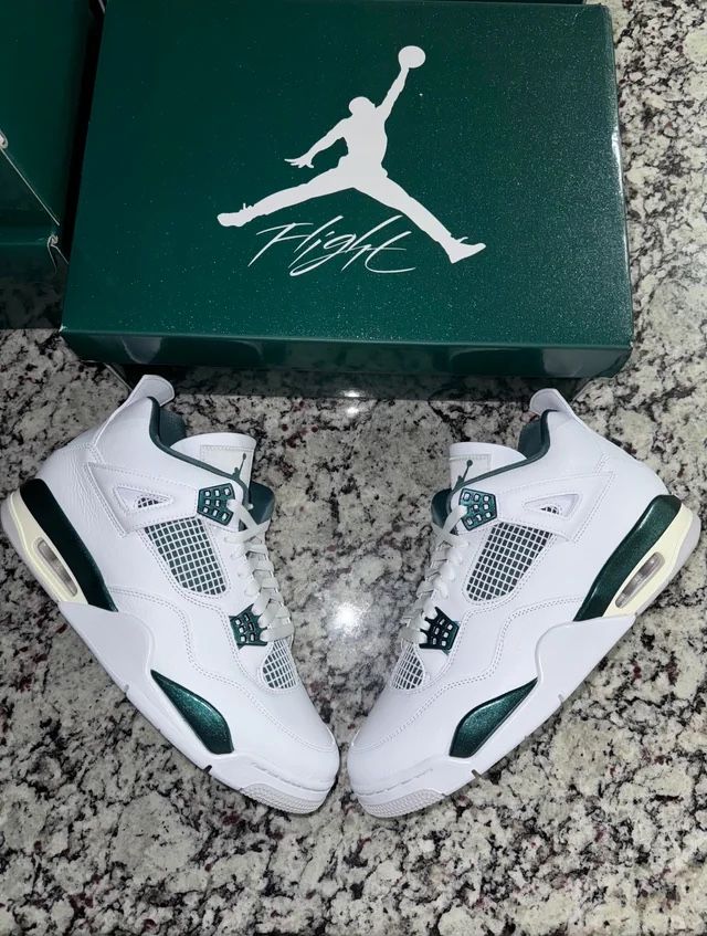 Jordan 4s Oxidized Green