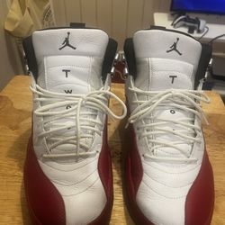 Jordan 12 Cherry Red In Size 13 