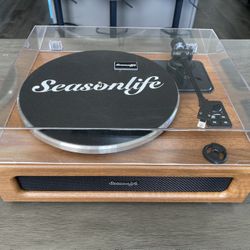 Retro Record Player High Fidelity Turntable