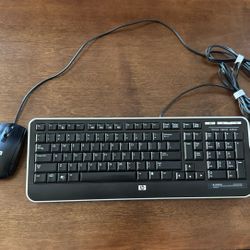 HP Wired Keyboard and Mouse