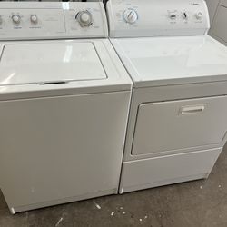 Whirlpool Washer And Kenmore Electric Dryer 