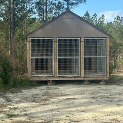 3 Bay Dog Kennel 11x12