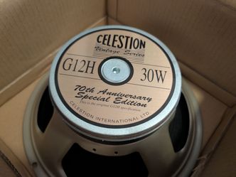 Celestion G12H 30W 70th Anniversary guitar speakers 16Ω (2 available)