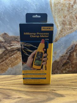 Fluke 771 Milliamp Process Clamp Meter - Black/Yellow,fluke,fluke 771,fluke Milliamp Process Clamp Meter,