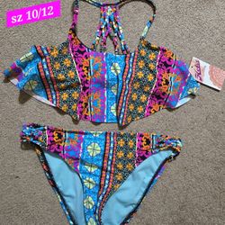 🧡💙🩷 NEW WITH TAGS HOBIE SWIMSUIT 