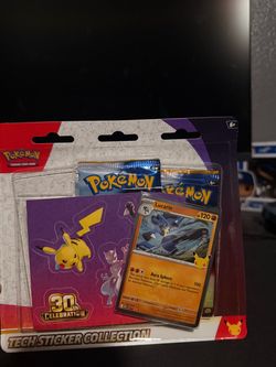 30th anniversary sticker collection Lucario