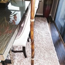 Modern Didgeridoo – Key of D, Beeswax Mouthpiece, Hand-Fired, Lightweight & Durable – Great Condition
