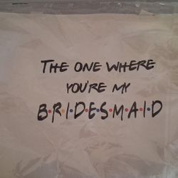 Bride's "Friends" Tote