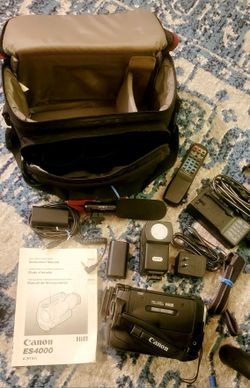 Canon Es4000A Camcorder 