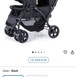 Baby Joy Double Stroller 