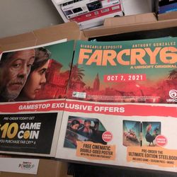 Farcry 6 Game Stop Poster