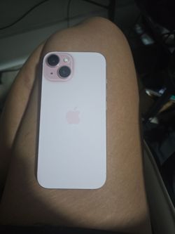 Pink iPhone 15