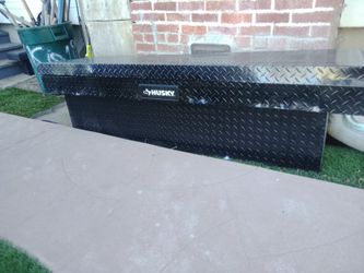 Husky Black Diamond Plate Truck Tool Box