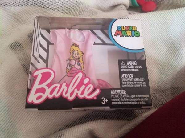 Barbie Accessory Super Mario Bro's. Edition