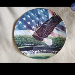 Vietnam Memorial Decorative Plate
