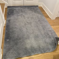 Pottery Barn Kids Skyler 5x8 Rug Blue