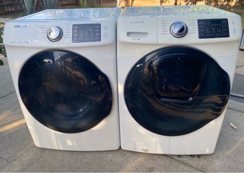 Samsung washer and electric dryer