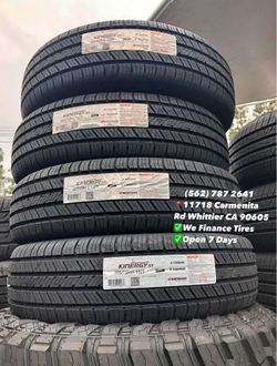 225/75R15 Hankook Kinergy ST Set of Tires Installed and Balanced Set de Llantas Nuevas Instaladas y Balanceadas