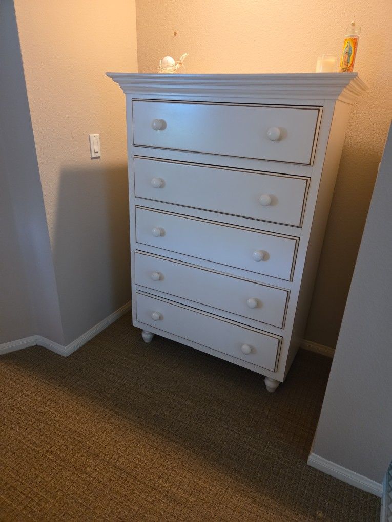 White Dresser