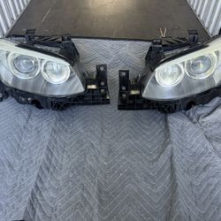 11-13 OEM BMW E92 E93 328i 335i LCI Left Right Xenon Headlights Headlight