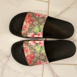 Authentic Gucci Slides Sandals Women Size 8