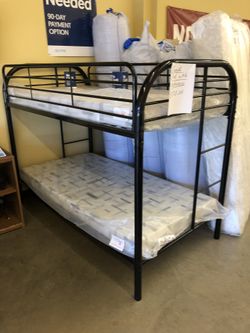 Bunk Bed with Mattresses